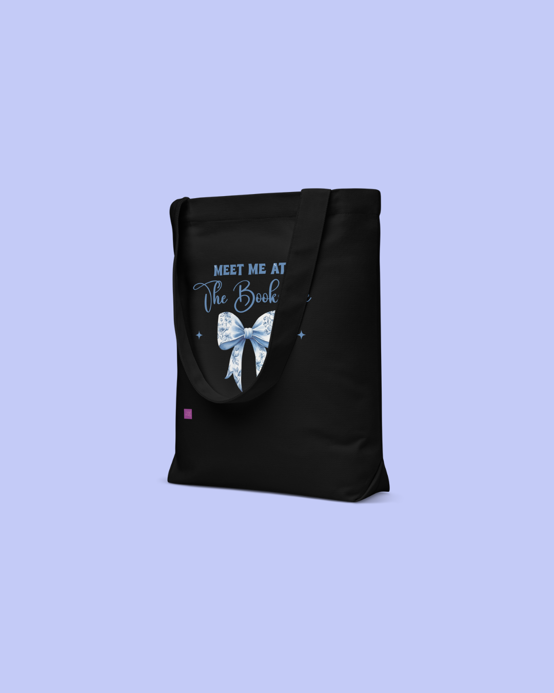 Meet Me at the Bookstore Cotton Tote Bag
