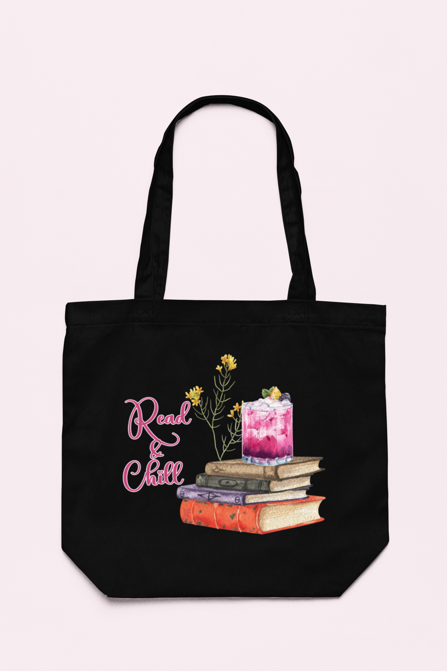 Read & Chill Cotton Tote Bag