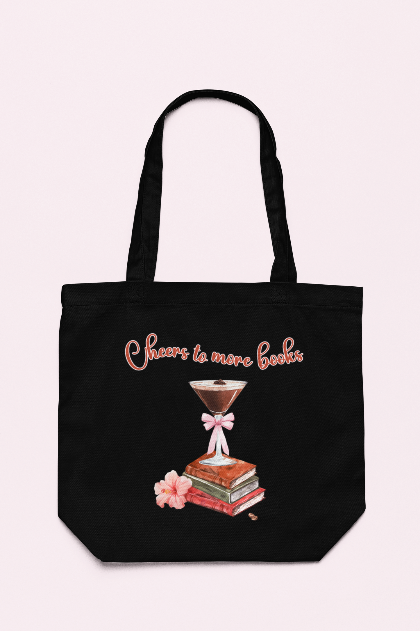 Cheers to More Books Cotton Tote Bag