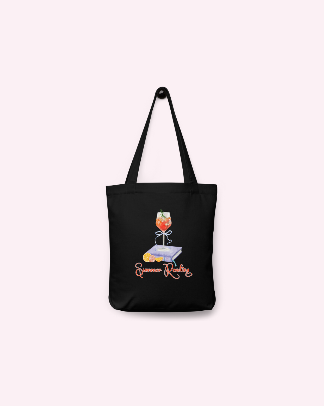 Summer Reading Cotton Tote Bag