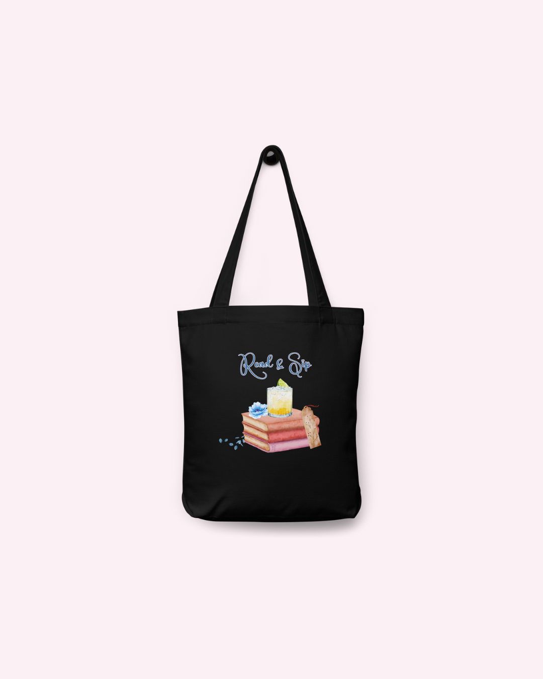 Read & Sip Cotton Tote Bag