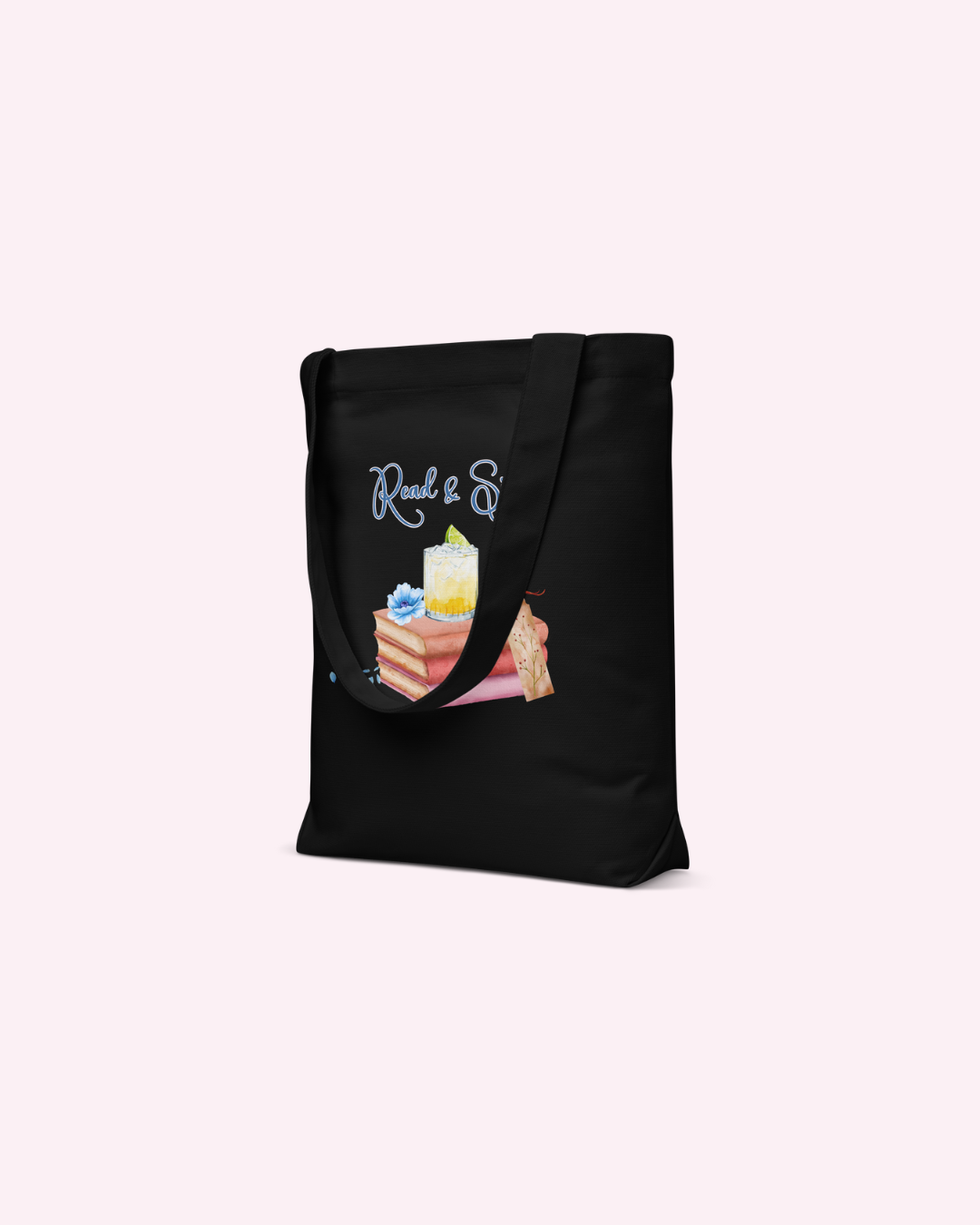Read & Sip Cotton Tote Bag