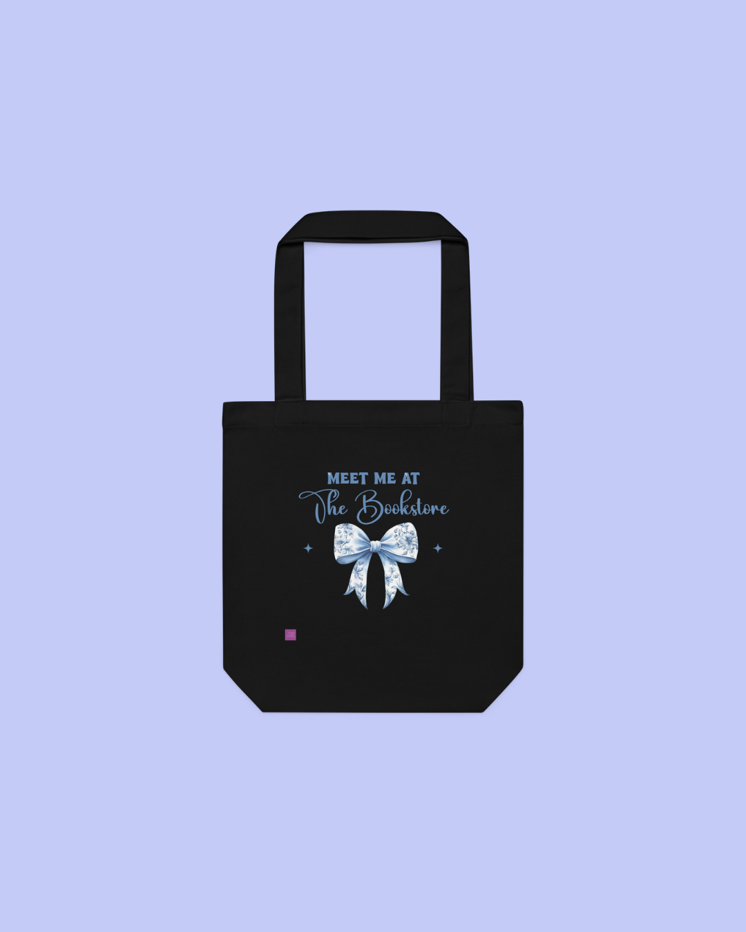 Meet Me at the Bookstore Cotton Tote Bag