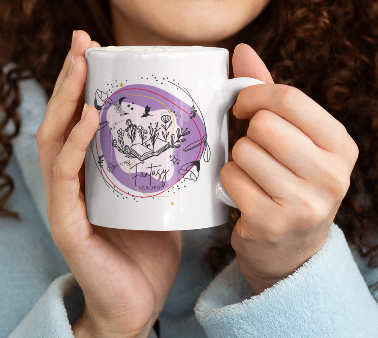 Fantasy Reader Mug Bookish Mug