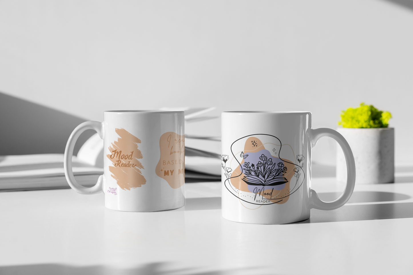 Mood Reader Mug for Book Lovers