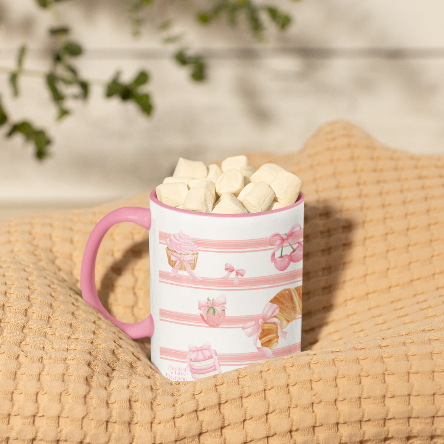 read eat repeat bookish mug side