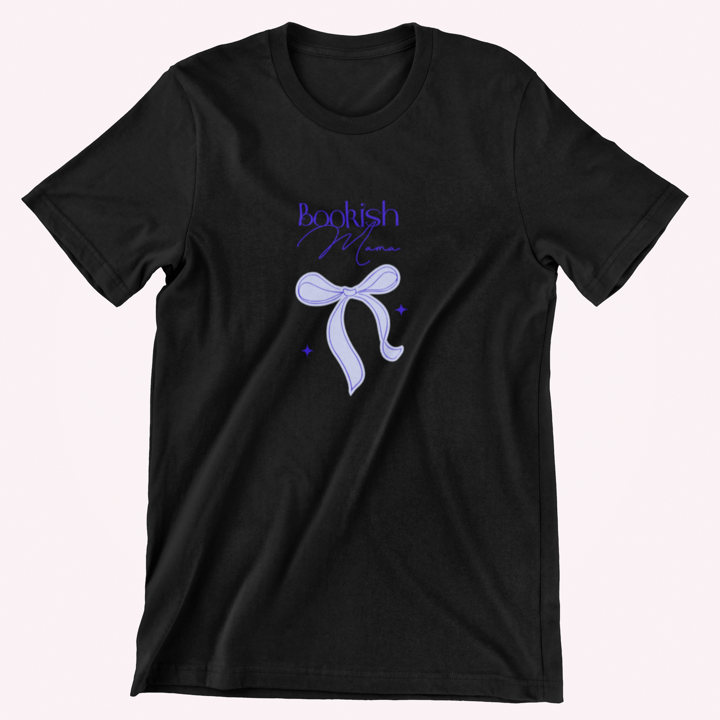 Bookish Mama Blue Ribbon Tee