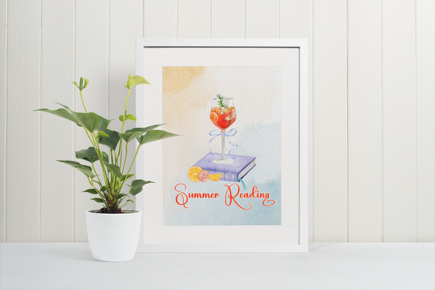 Summer Reading Book Poster