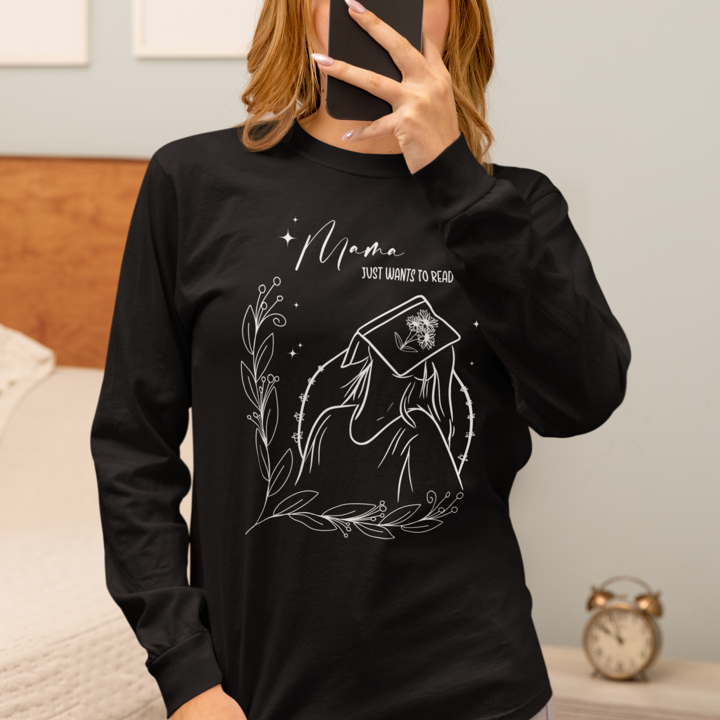 Mama Just Wants to Read Bookish Sweatshirt