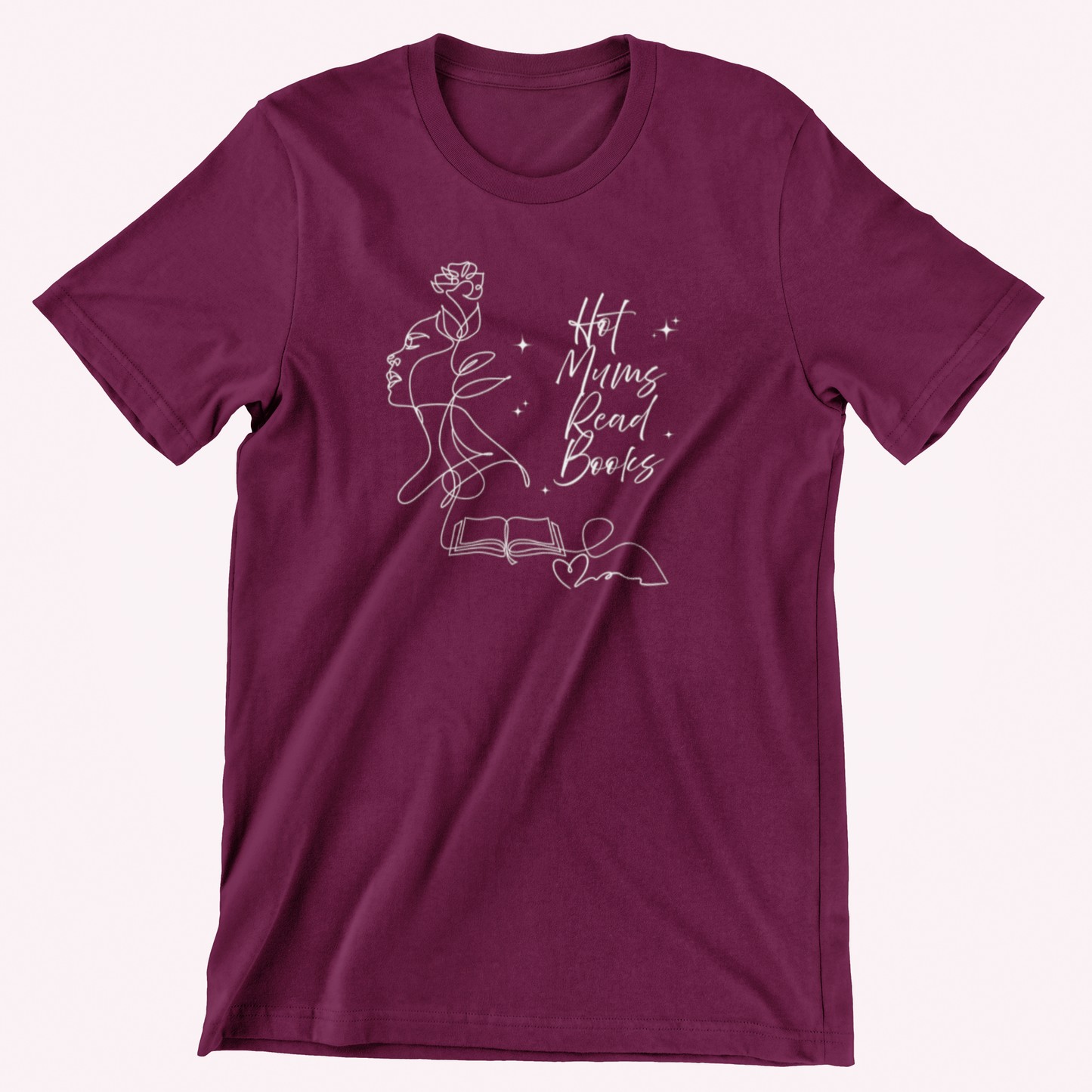 Hot Mums Read Books Tee