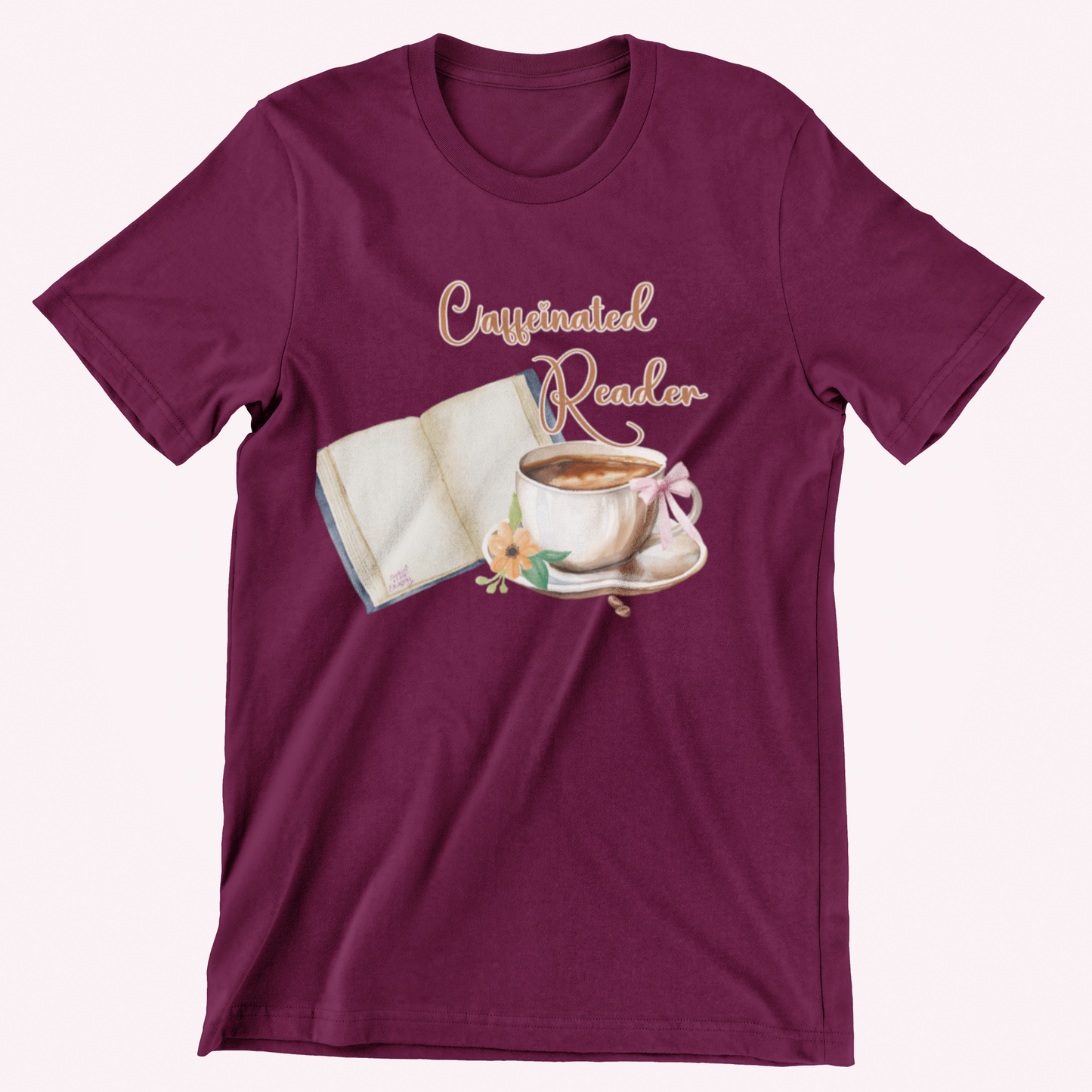 Caffeinated Reader Tee