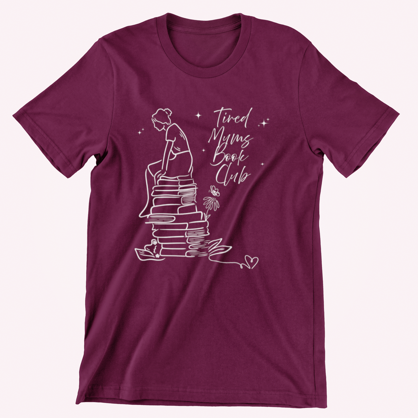 Tired Mums Book Club Tee