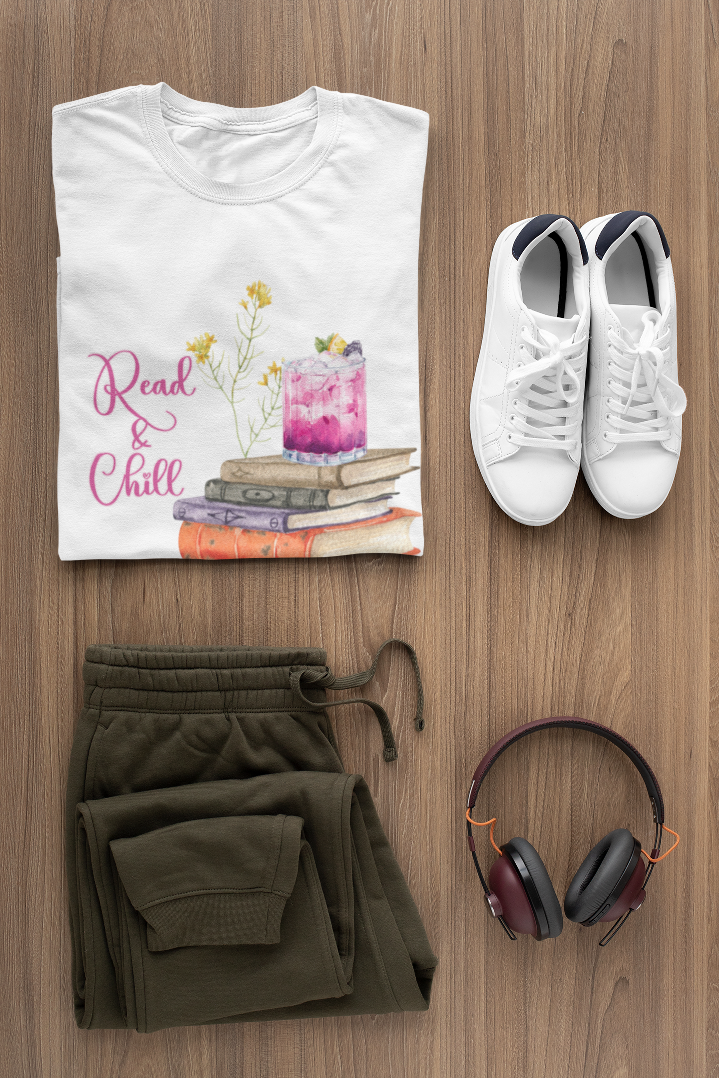 Read & Chill Bookish Tee