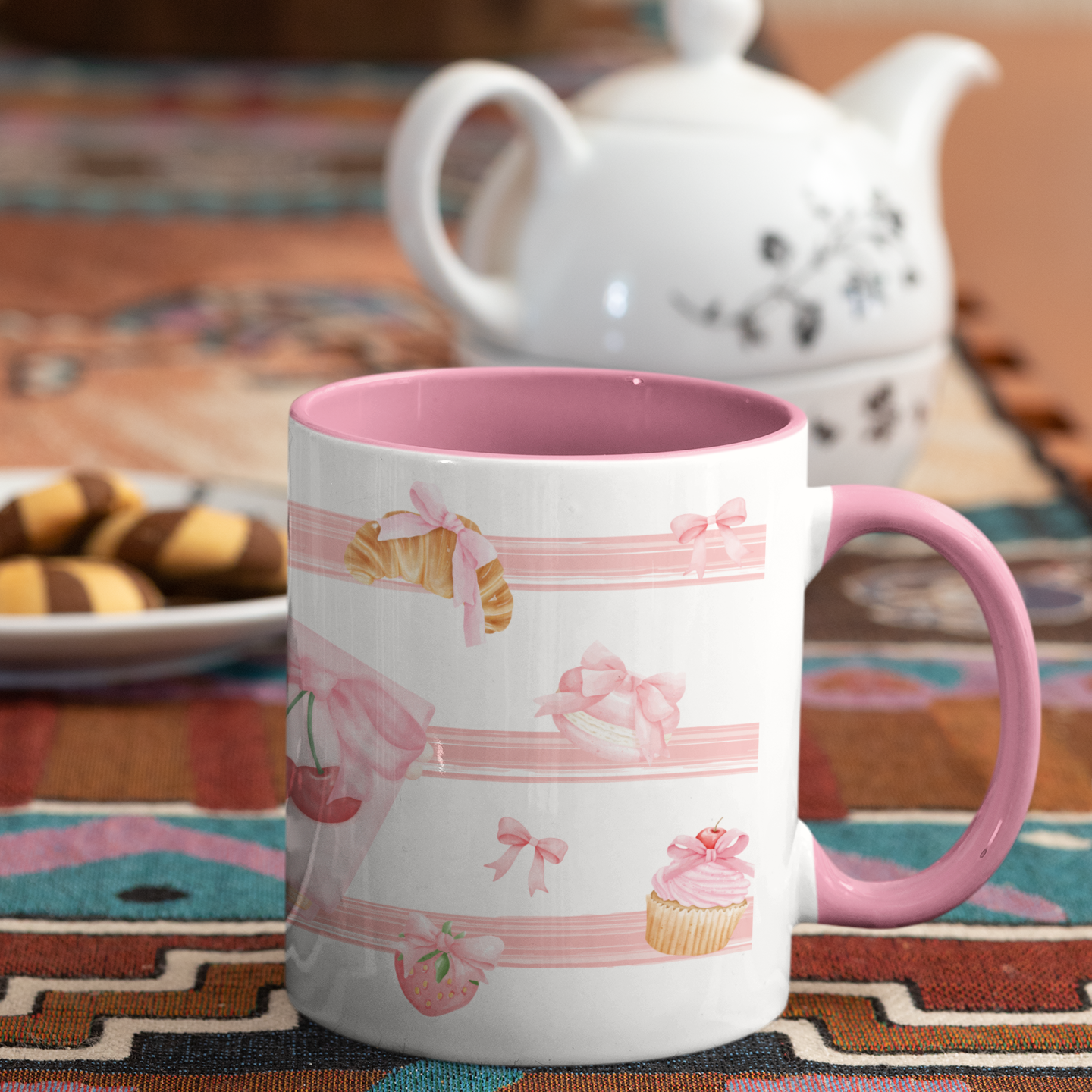 read eat repeat bookish mug side profile
