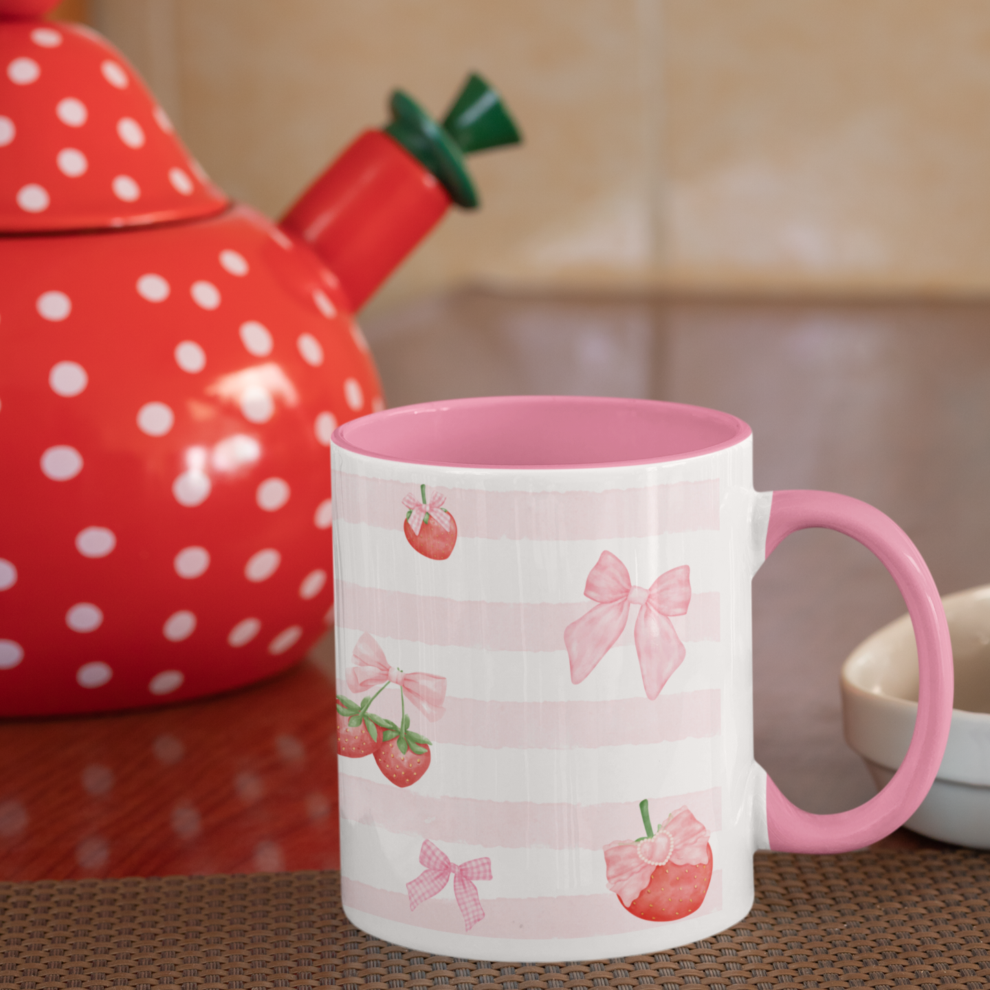 reading is my jam bookish mug with teapot