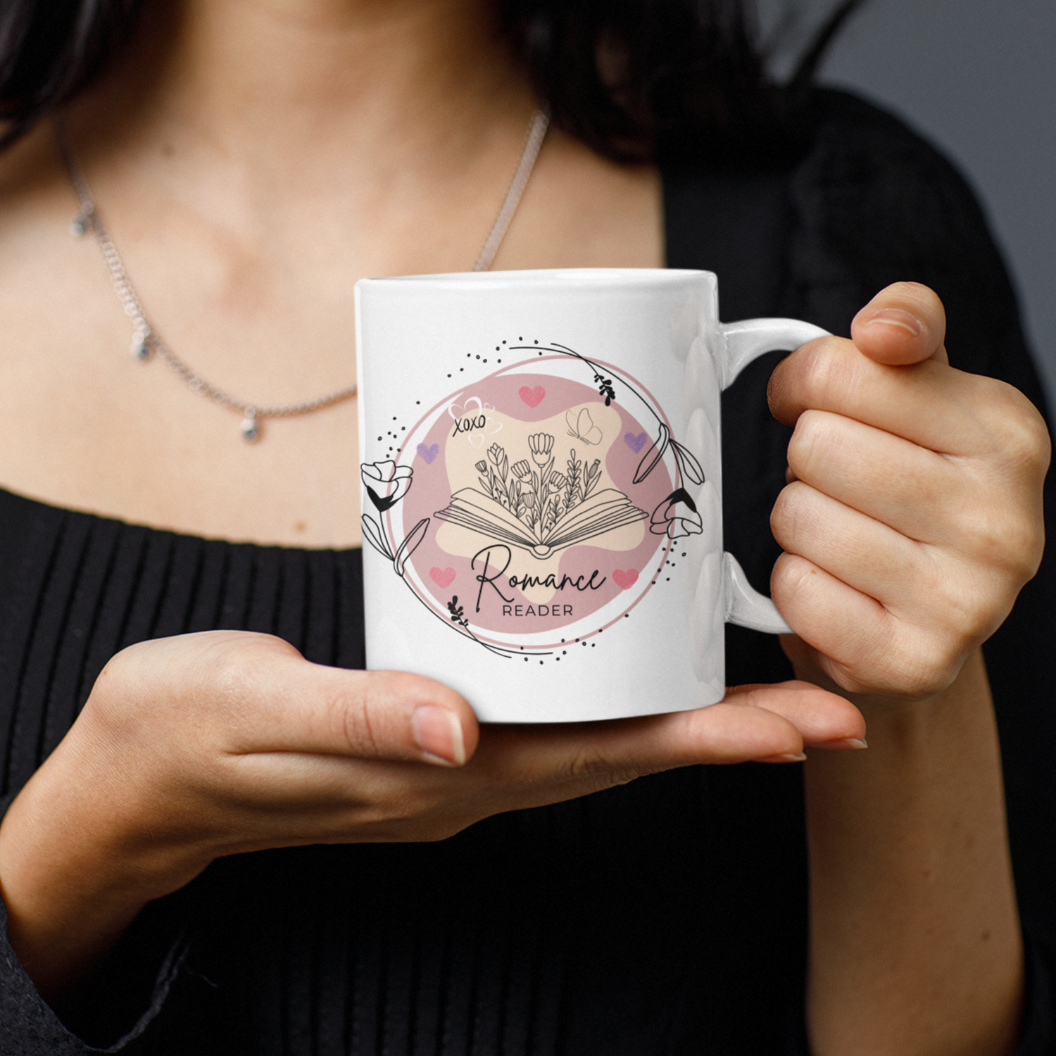 Romance mug for book lovers