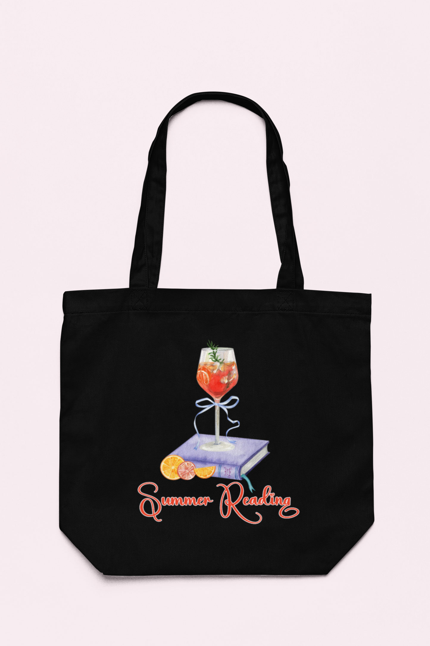 Summer Reading Cotton Tote Bag