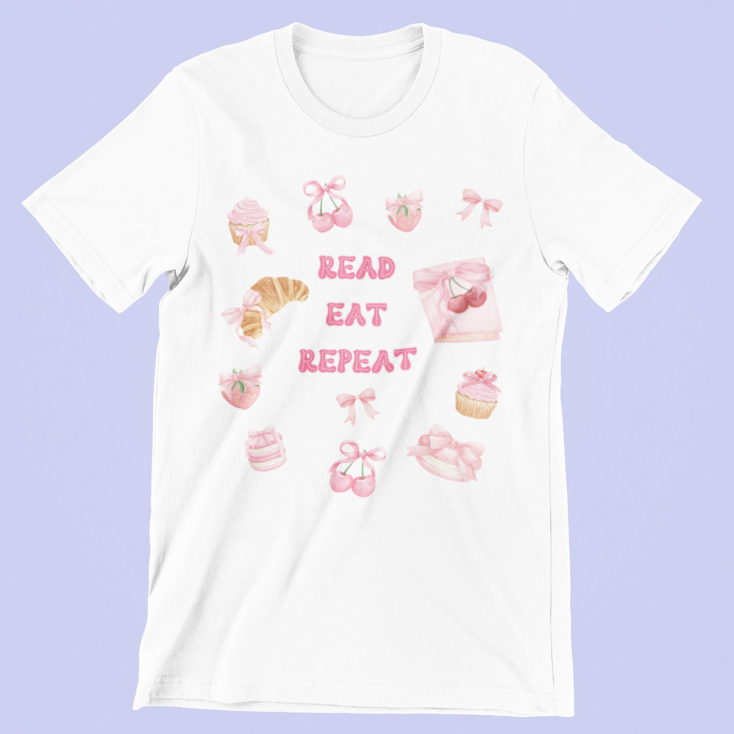 Read Eat Repeat Tee