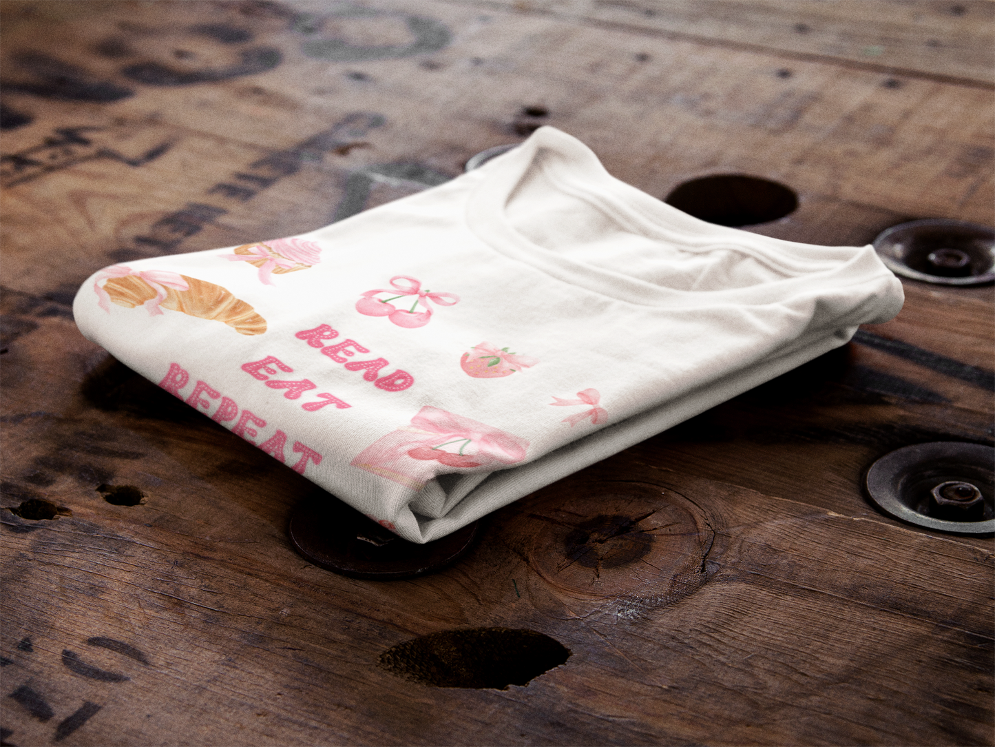 Read Eat Repeat Tee