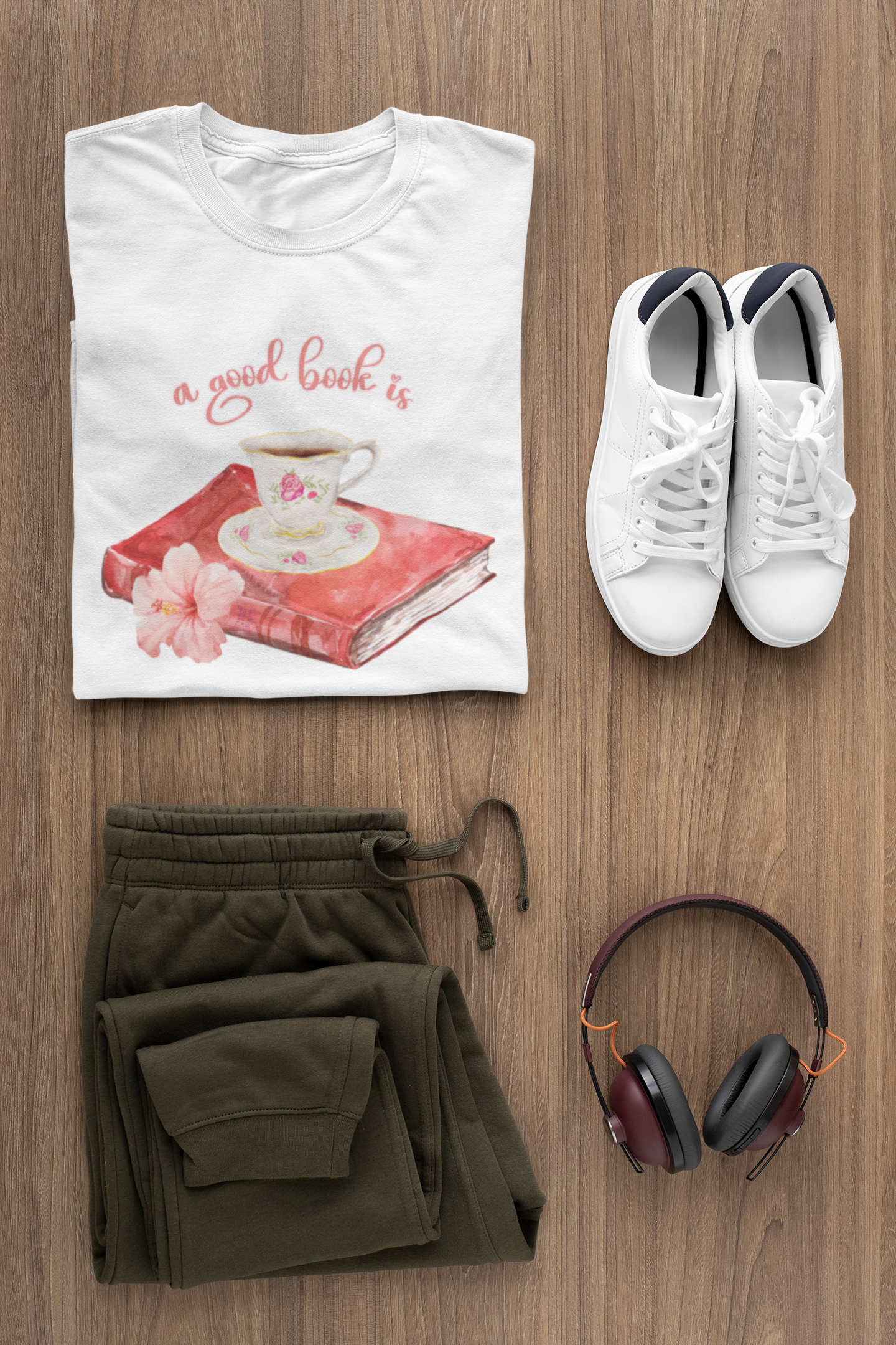 A Good Book is My Cup of Tea Shirt