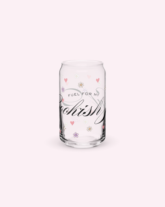 Fuel for My Bookish Soul Bookish Glass Tumbler