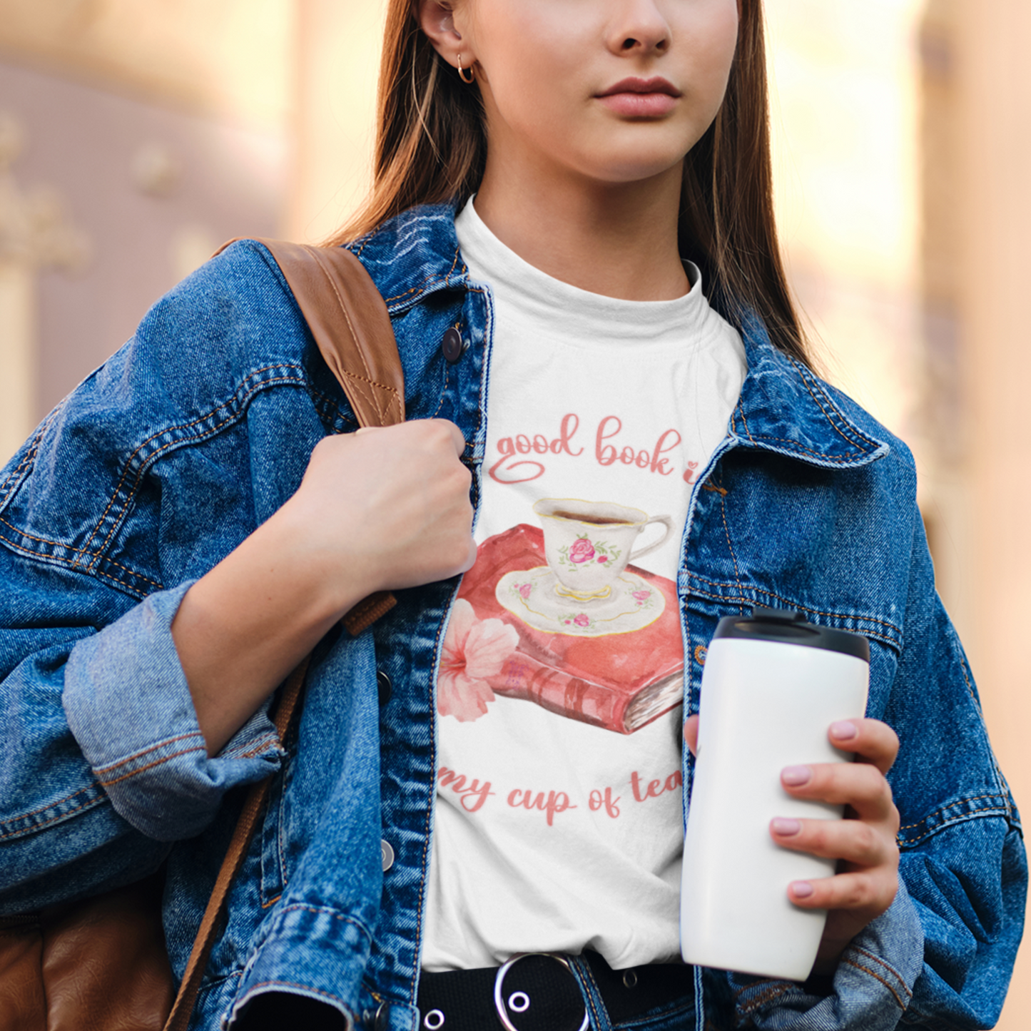A Good Book is My Cup of Tea Shirt