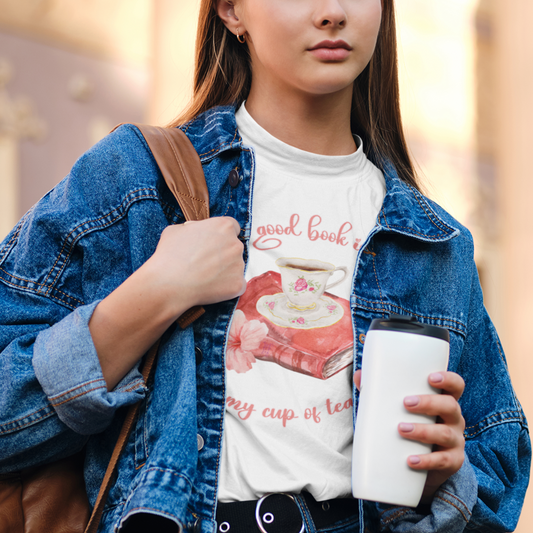 A Good Book is My Cup of Tea Shirt