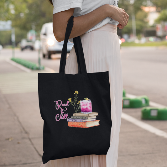 Read & Chill Cotton Tote Bag