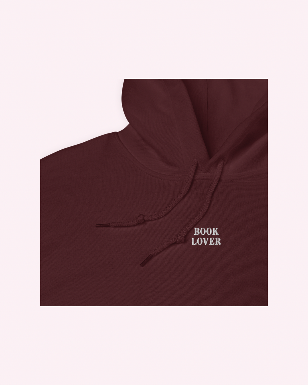 Book Lover Embroidered Hoodie