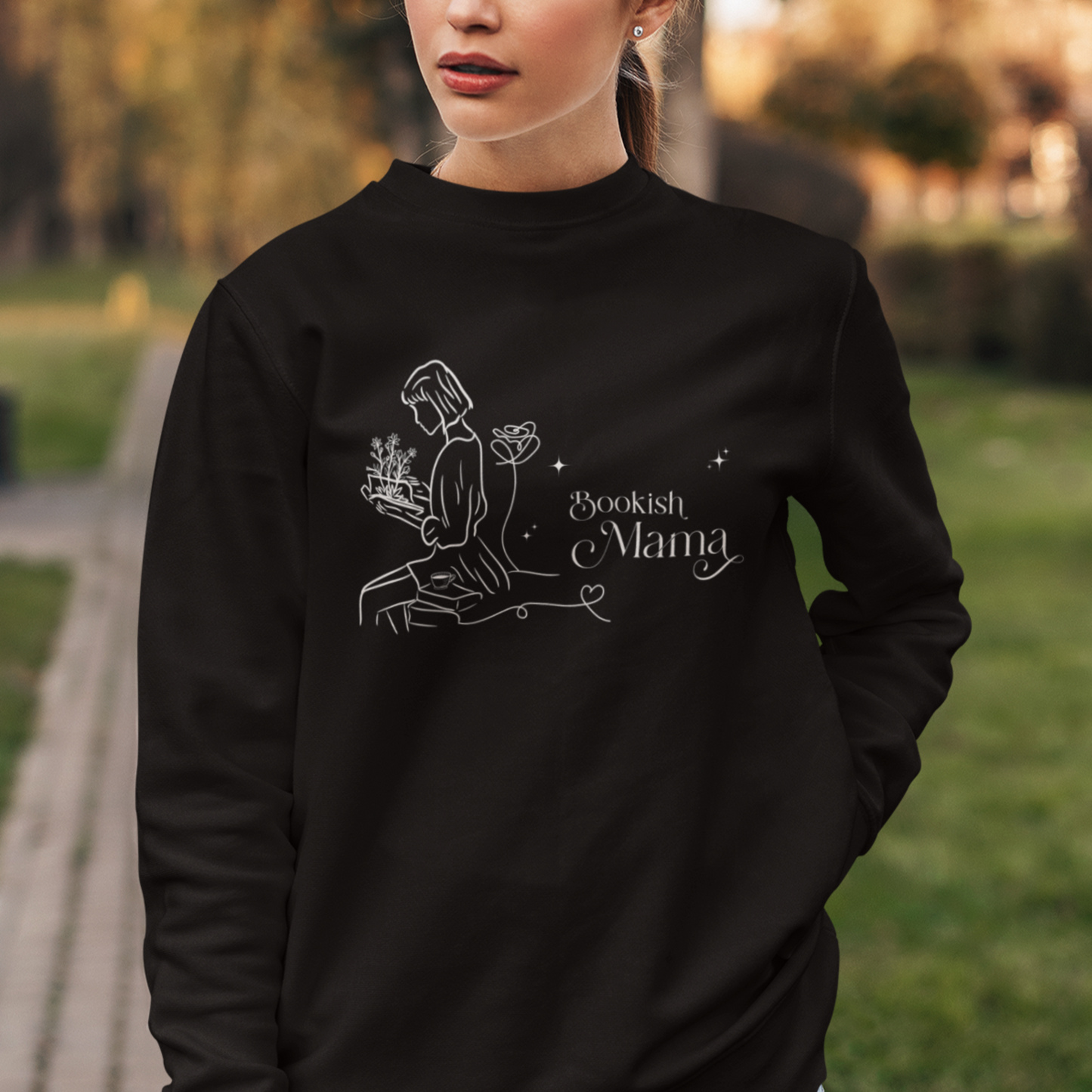 Bookish Reading Mama Sweatshirt