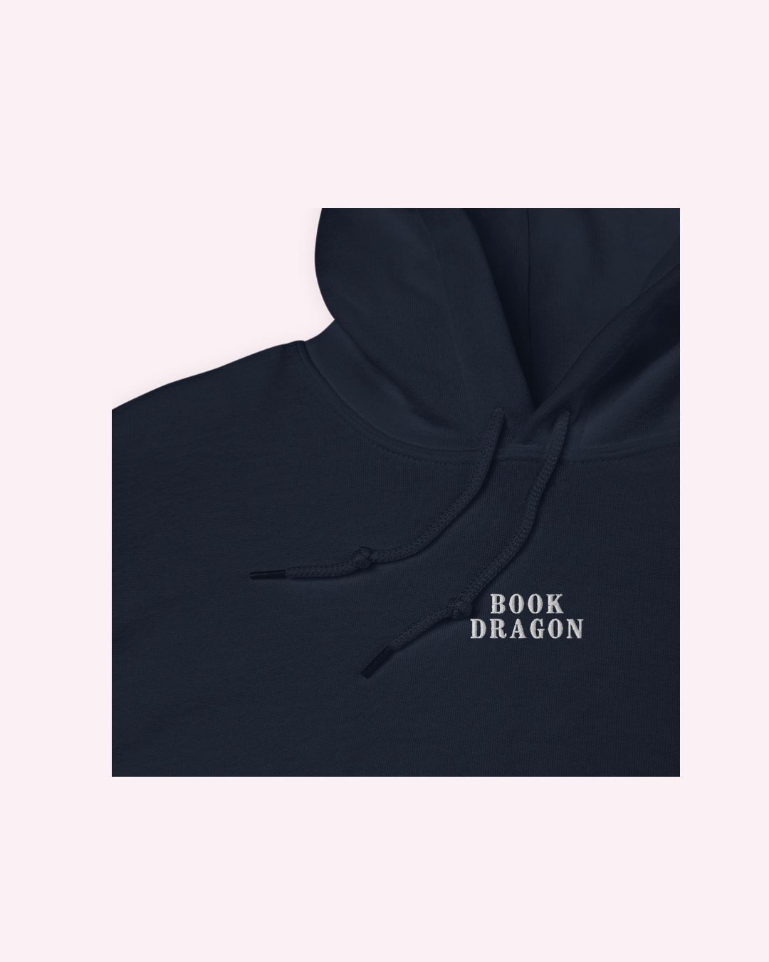 Book Dragon Embroidered Hoodie