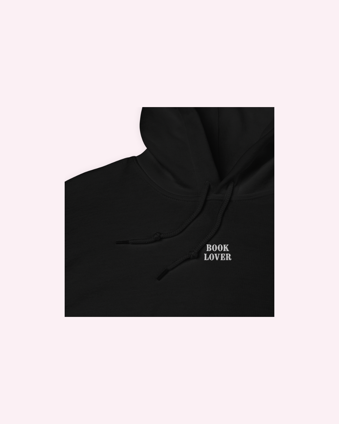 Book Lover Embroidered Hoodie