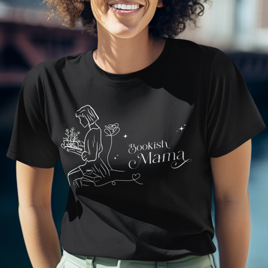 Reading Bookish Mama Tee