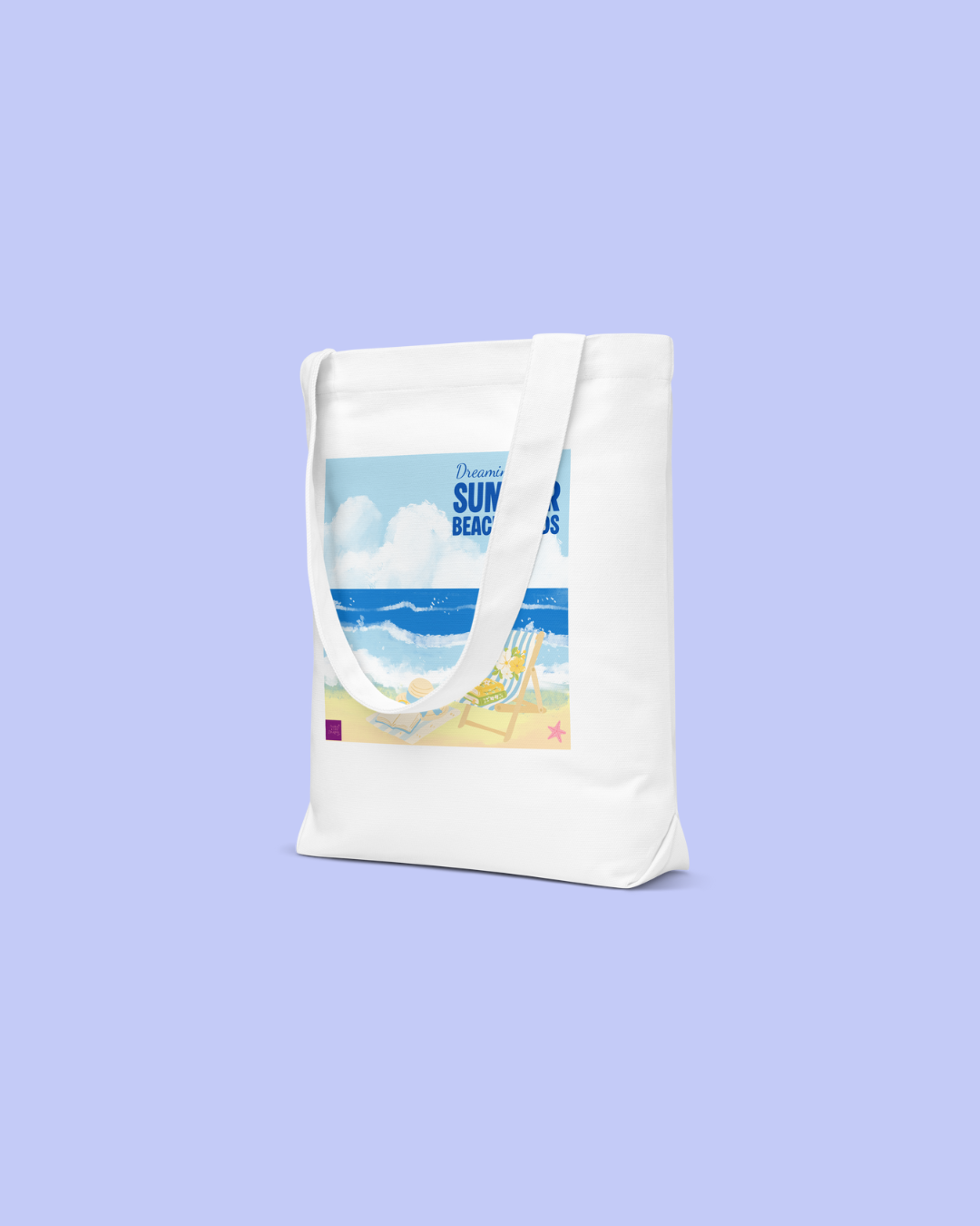 Dreaming of Summer Beach Reads Cotton Tote Bag