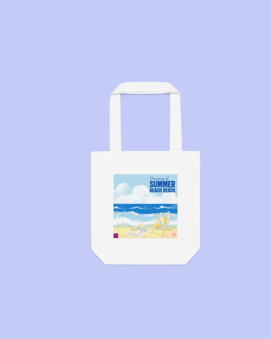 Dreaming of Summer Beach Reads Cotton Tote Bag