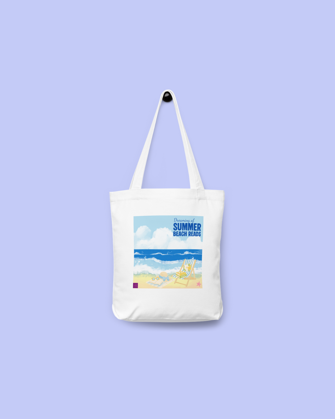 Dreaming of Summer Beach Reads Cotton Tote Bag
