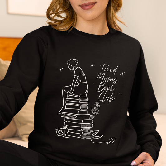 Tired Mums Book Club Sweatshirt
