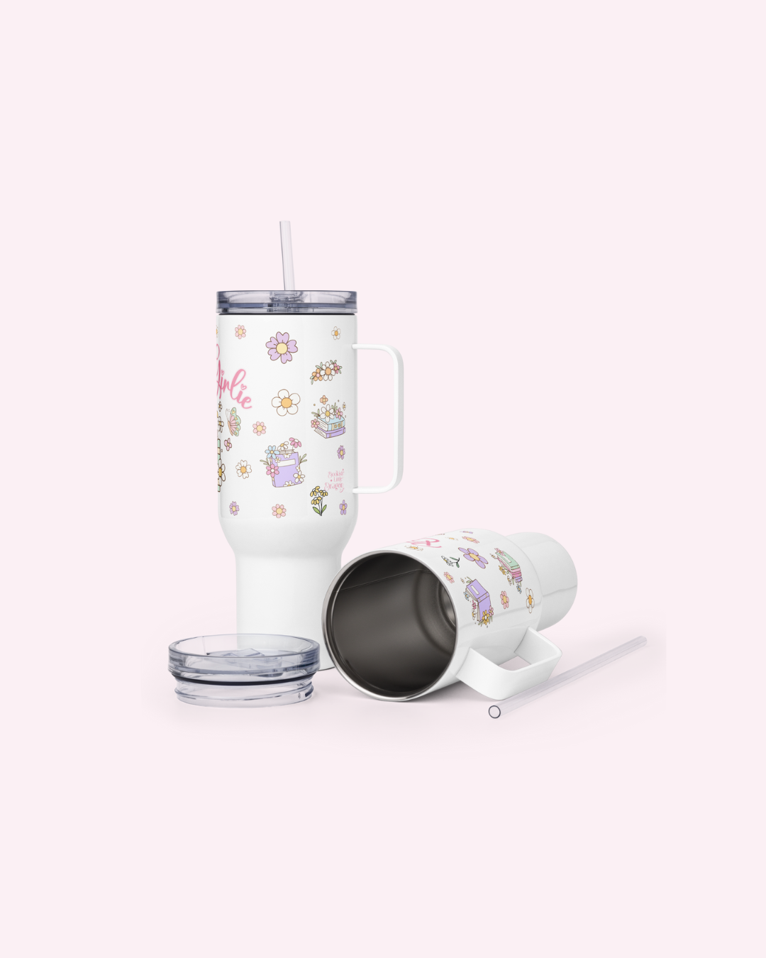 Book Girlie Reading Tumbler