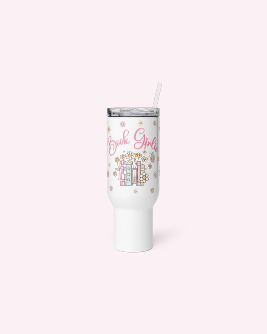 Book Girlie Reading Tumbler