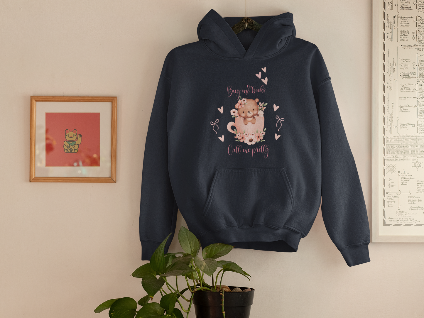 Buy Me Books Call Me Pretty Hoodie