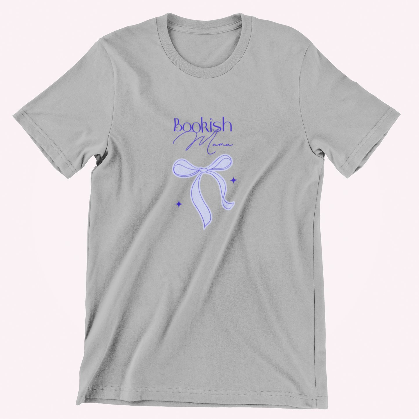 Bookish Mama Blue Ribbon Tee