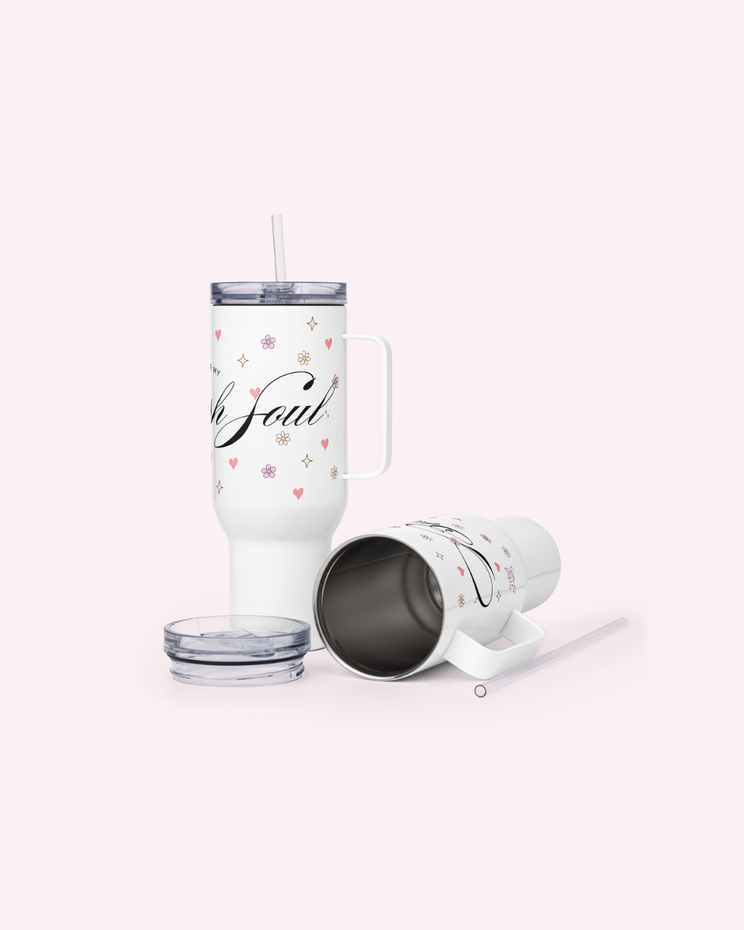 Fuel for My Bookish Soul Reading Tumbler