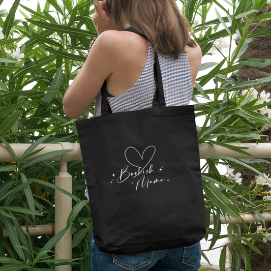 Bookish Mama Cotton Tote Bag
