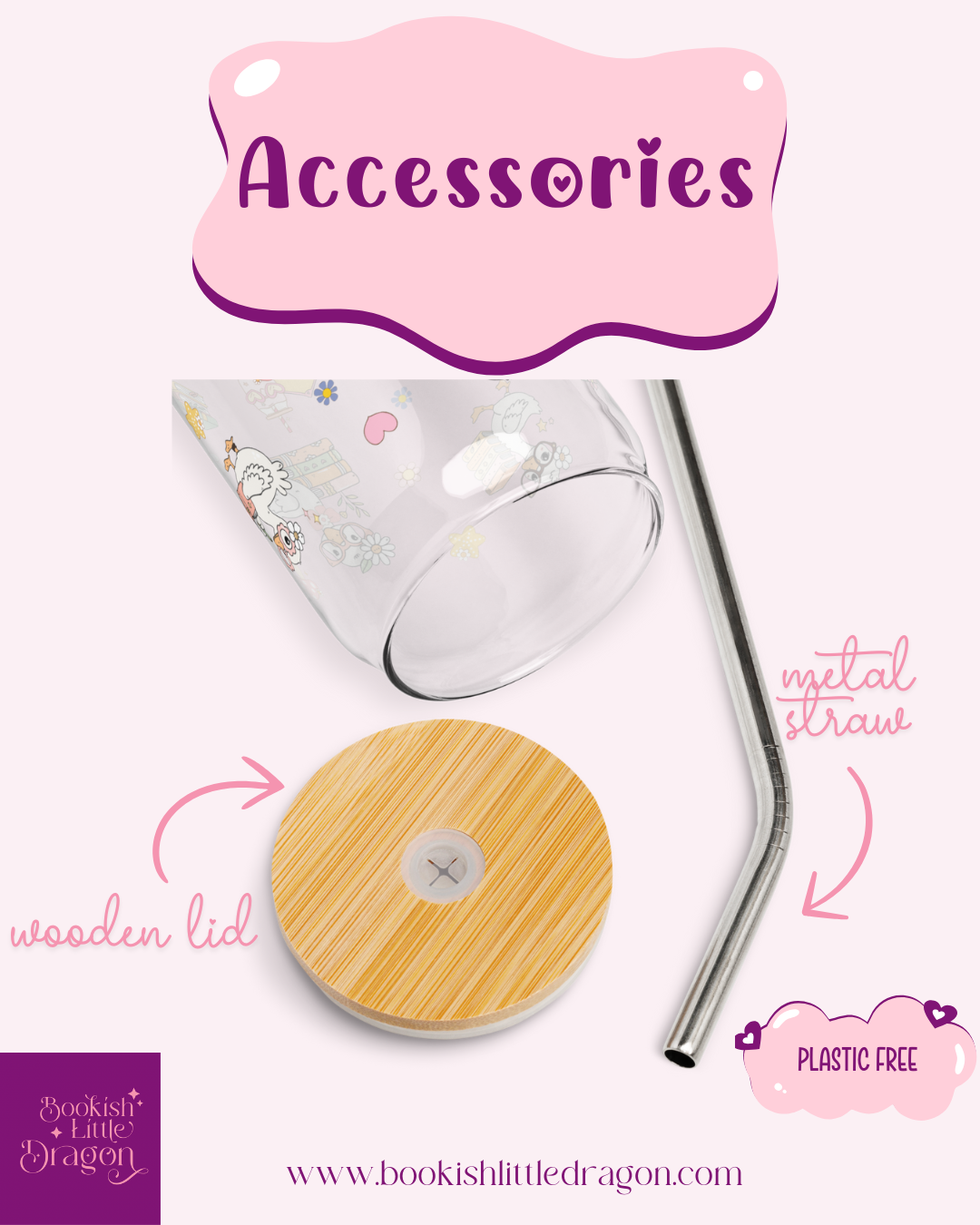 Books and Geese Reading Glass Tumbler