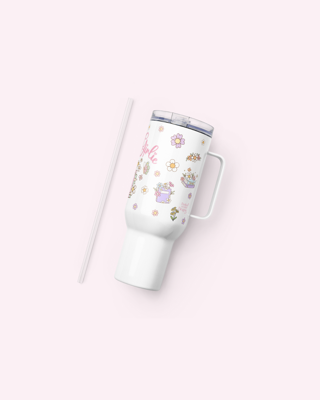 Book Girlie Reading Tumbler