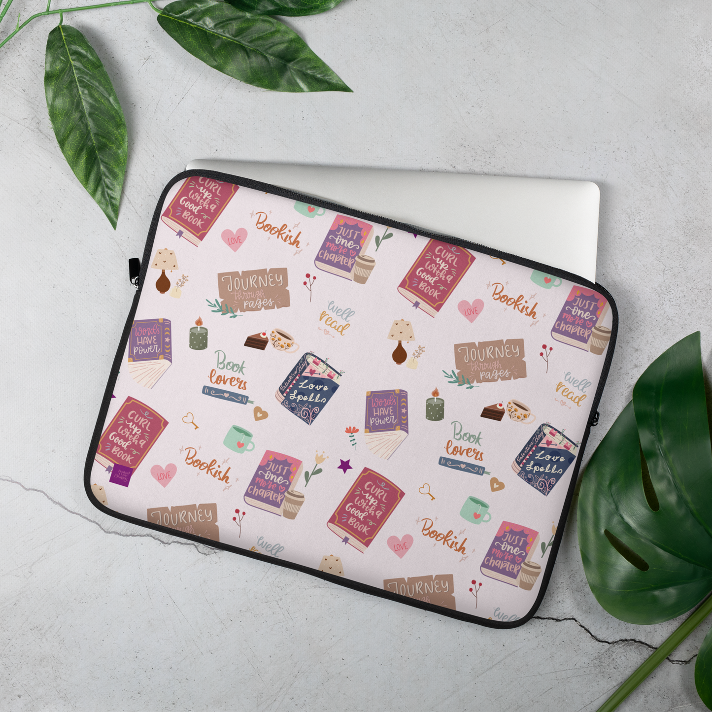 Journey Through Pages Laptop Sleeve