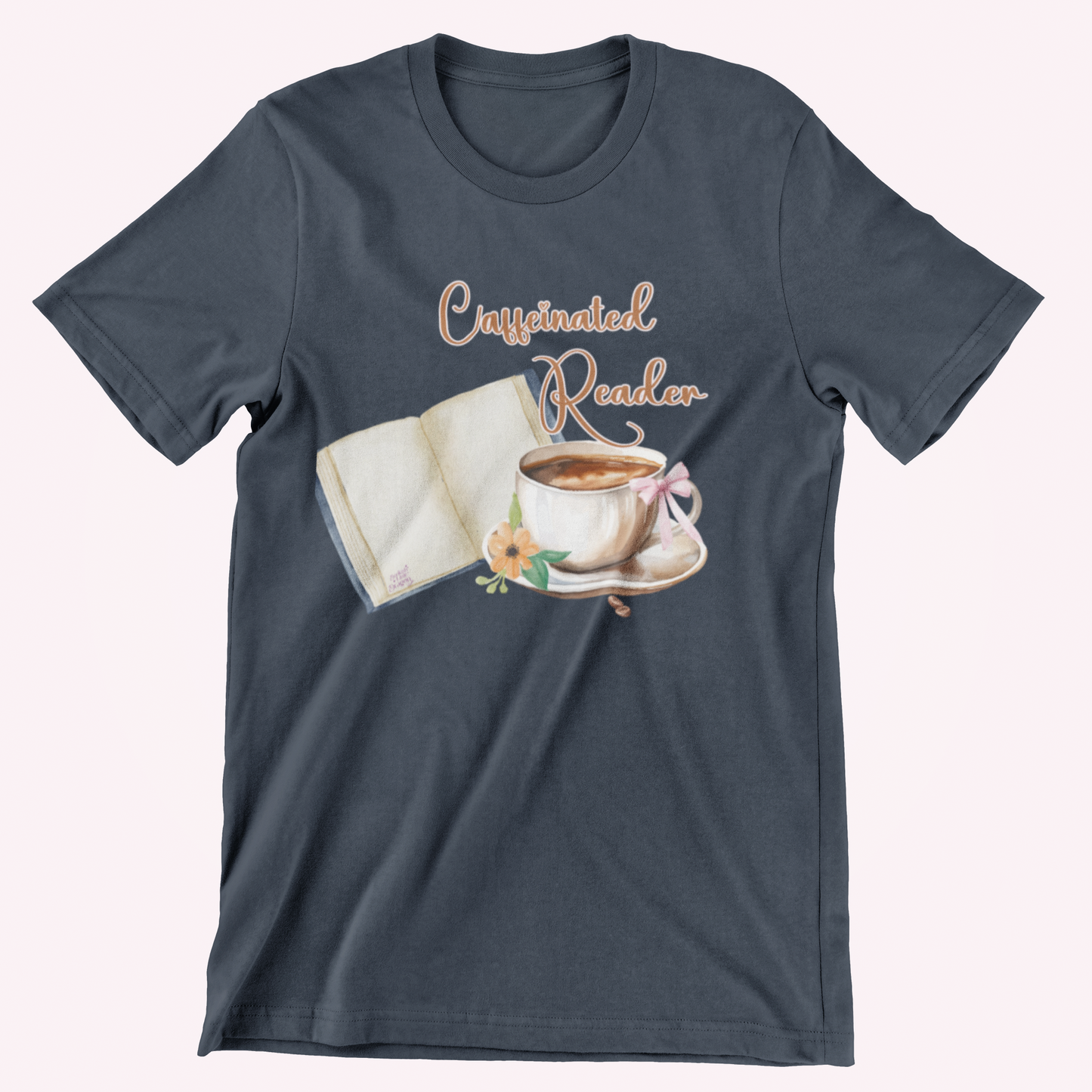 Caffeinated Reader Tee