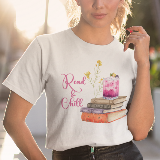 Read & Chill Bookish Tee