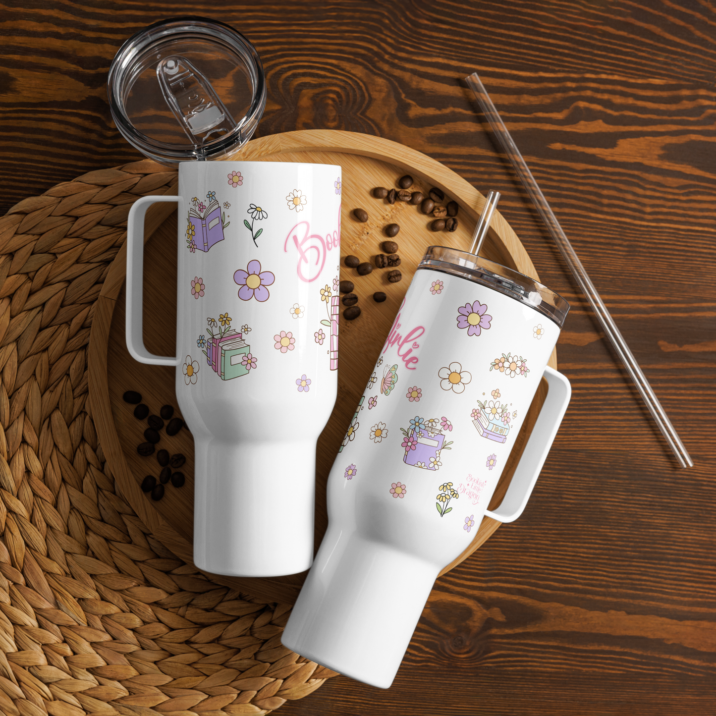 Book Girlie Reading Tumbler