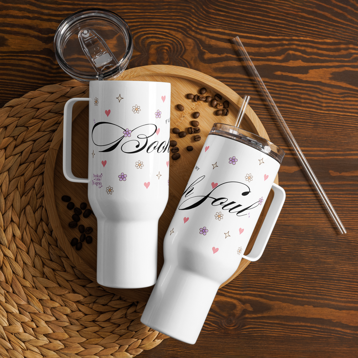 Fuel for My Bookish Soul Reading Tumbler